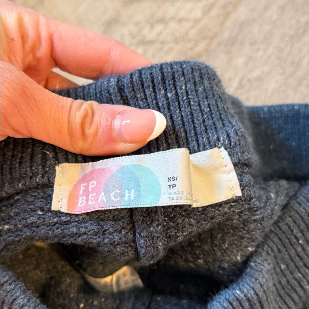 Free People Hailee Sweater Set in Navy - Picture 5 of 5